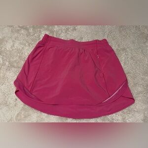Lululemon Hotty Hot Skirt Pink 10 Sonic Womens Skort High Rise